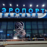 Photo taken at Barnaul International Airport (BAX) by Artem P. on 9/8/2021