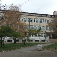 Photo taken at Saobraćajno-tehnička škola by Stefan A. on 11/21/2012