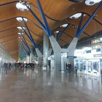 Photo taken at Adolfo Suárez Madrid-Barajas Airport (MAD) by Hugo F. on 2/3/2018