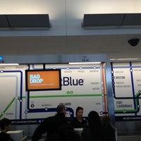 Photo taken at JetBlue Bag Drop by Marshall M. on 2/16/2014
