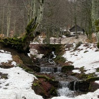 Photo taken at Cascate Dardagna by Stefano P. on 3/3/2023