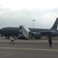Photo taken at Singapore Airshow by Emily C. on 2/21/2016