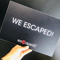 Photo taken at Escape 60 by Raquel S. on 11/14/2019