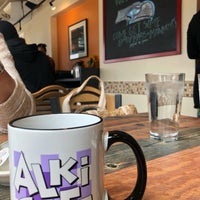 Photo taken at Alki Cafe by JJ O. on 4/7/2019