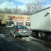 Photo taken at The Muffler Shop II by Dave C. on 2/1/2013