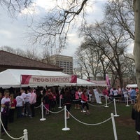 Photo taken at Susan G. Komen Race for the Cure by Allen A. on 4/12/2014