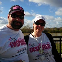 Photo taken at Susan G. Komen Race for the Cure by Allen A. on 4/20/2013