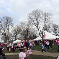 Photo taken at Susan G. Komen Race for the Cure by Allen A. on 4/12/2014