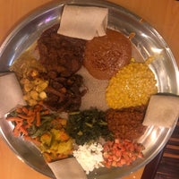 Photo taken at Zoma Ethiopian Restaurant by Lu Y. on 11/24/2019