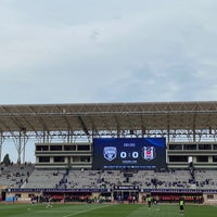 Photo taken at Tofiq Bəhramov adına Respublika Stadionu by Ahmet E. on 5/13/2023