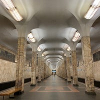 Photo taken at metro Avtozavodskaya by I B. on 5/9/2020