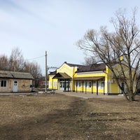 Photo taken at Ж/д станция «Старый Петергоф» by I B. on 3/28/2019