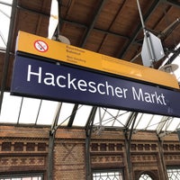 Photo taken at H S Hackescher Markt by I B. on 4/15/2017