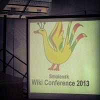 Photo taken at Wiki Conference 2013 Smolensk by Fairy on 11/9/2013