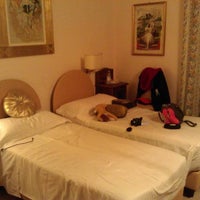 Photo taken at Sant Angelo Hotel Rome by Tamás B. on 1/26/2013