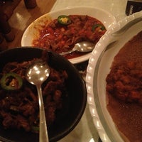 Photo taken at Lalibela Ethiopian Restaurant by Jenn J. on 2/18/2013