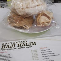 Review Soto Betawi Haji Halim Pondok Kelapa