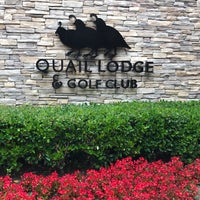 Photo taken at Quail Lodge &amp;amp; Golf Club by Leandro N. on 8/19/2017