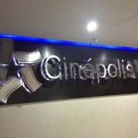 Photo taken at Cinépolis by Glenda M. on 4/27/2013