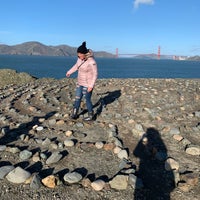 Photo taken at Lands End Labyrinth by Melanie S. on 1/11/2020