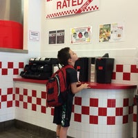 Photo taken at Five Guys by Katylou M. on 5/24/2016
