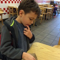 Photo taken at Five Guys by Katylou M. on 3/11/2015