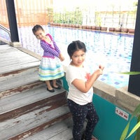 Photo taken at Patra Place swimming pool by Emmanuel G. on 3/16/2017
