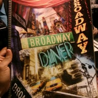 Photo taken at Broadway Diner by Abad M. on 3/31/2013