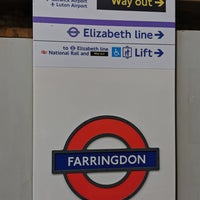 Photo taken at Farringdon London Underground Station by Alexander on 4/6/2024