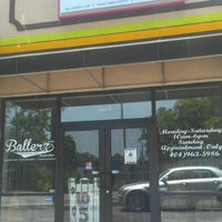 Photo taken at Ballerz Barbershop by Pink Sugar Atlanta N. on 7/5/2012