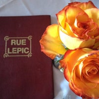 Photo taken at Rue Lepic by Jamie S. on 6/8/2012