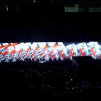 Photo taken at Roger Waters: The Wall by maria T. on 7/8/2012
