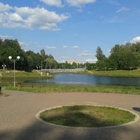Photo taken at Парк 1100-летия Смоленска by Karim L. on 7/26/2012