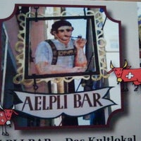 Photo taken at Aelpli Bar by Pablo C. on 3/16/2011