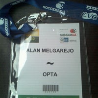 Photo taken at Soccerex Global Convention by alan on 11/29/2011