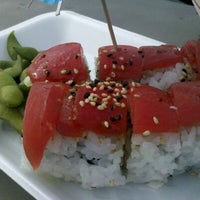 Photo taken at Rolling Sushi Van by k k. on 1/15/2012