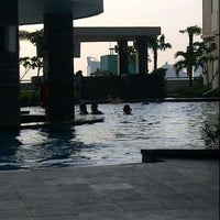 Photo taken at Swimming Pool Thamrin Residences by YANI A. on 2/5/2012