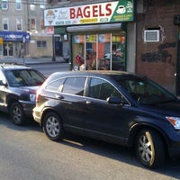 Photo taken at Forthamilton bagels by Peter C. on 11/25/2011