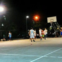 Photo taken at Basketball Court @ Thai-Nichi Institute of Technology by Takkun L. on 12/27/2011