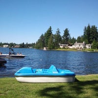 Photo taken at Steilacoom Lake by Allysson A. on 7/4/2012