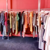 Photo taken at Resurrection Vintage Clothing by Lucky Magazine on 12/9/2011