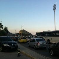Photo taken at Arena Beach Soccer Copacabana by Mario Roberto H. on 6/15/2012