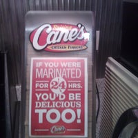 Photo taken at Raising Cane&amp;#39;s Chicken Fingers by Hamza K. on 10/15/2011