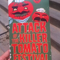 Photo taken at Attack of the Killer Tomato Festival by Wendy G. on 7/22/2012