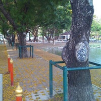 Photo taken at ต้นนนทรีที่พระบาทสมเด็จพระเจ้าอยู่หัวทรงปลูก (The King&amp;#39;s Trees) by Raymond on 3/18/2012