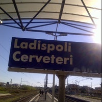 Photo taken at Stazione Ladispoli - Cerveteri by Jesse R. on 12/23/2011