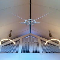 Photo taken at Anderson Chapel - North Park University by Luis G. on 7/7/2012