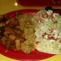 Photo taken at Fuzzy&amp;#39;s Taco Shop by Morgan H. on 1/22/2012