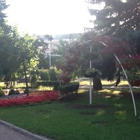 Photo taken at Фонтан в сквере на Площади Ленина by Ivana ☀. on 8/26/2012