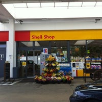 Photo taken at Shell by Jakob P. on 8/13/2011